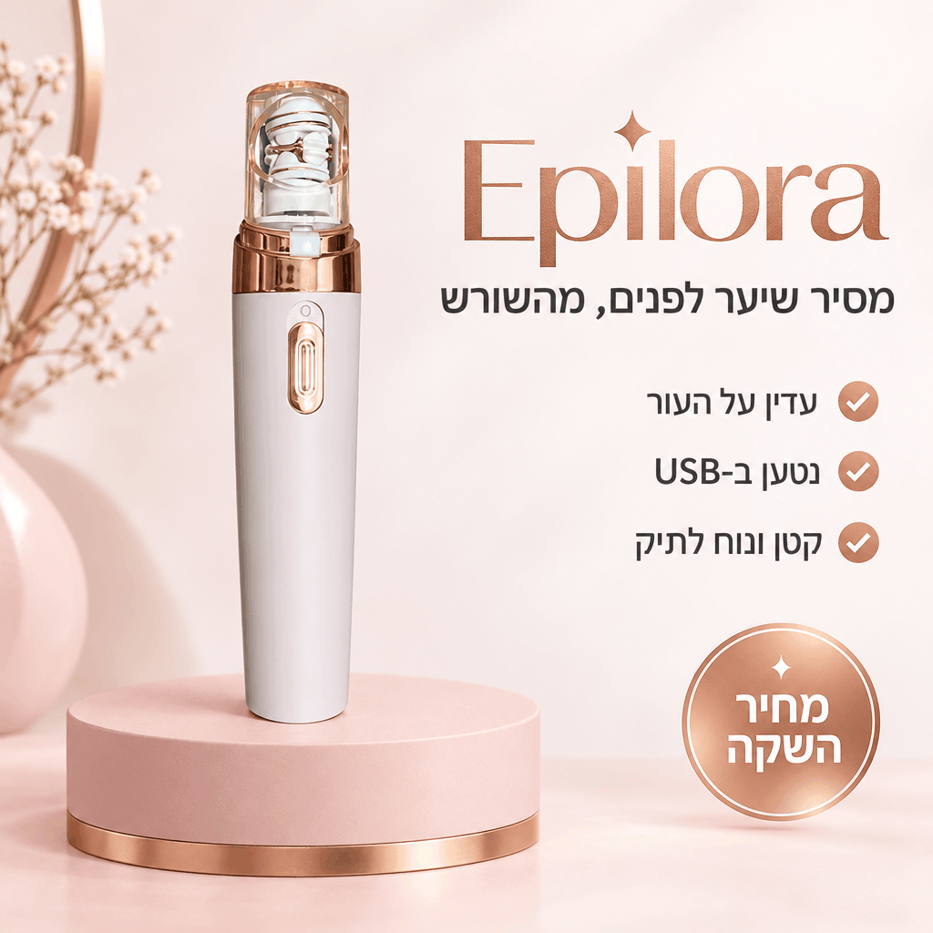 ™Epilora - מסיר שיער פנים